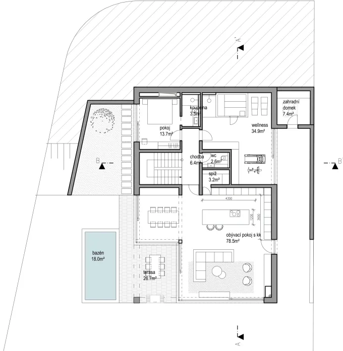 Basement floor plan