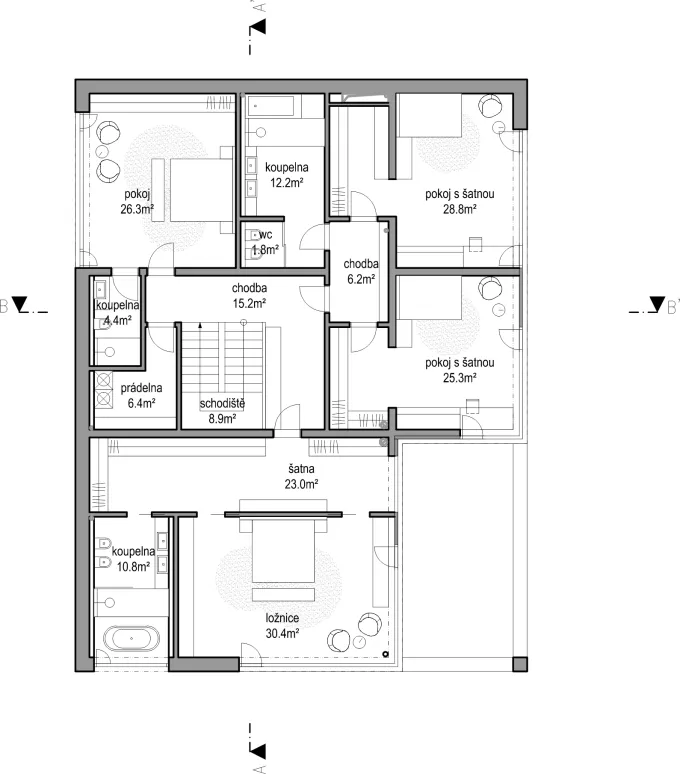 Basement floor plan